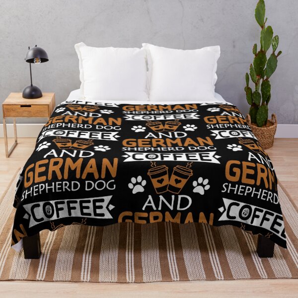 Item preview, Coffee and German Shepherd Dog designed and sold by MYZAK HRM.