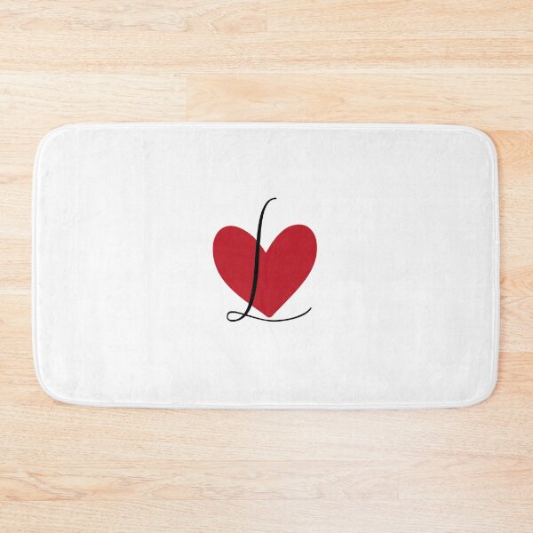 Item preview,  Heart With Letter Initial L designed and sold by medbdj.