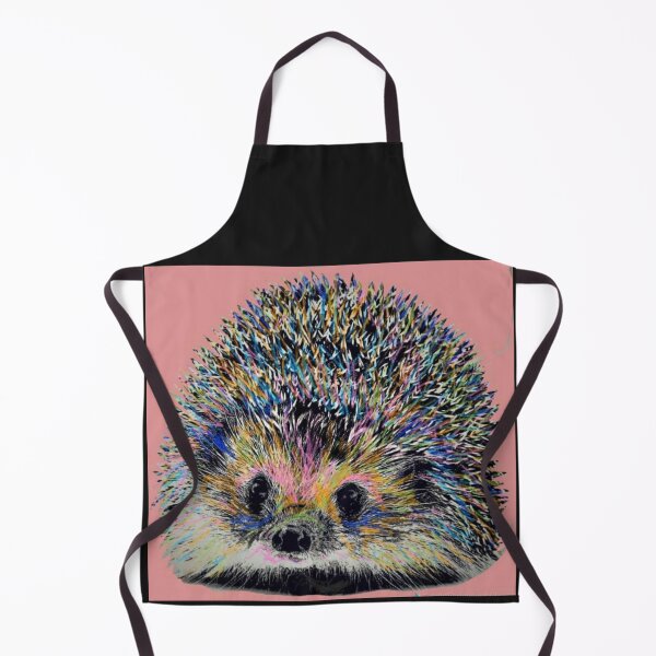 Item preview, hedgehog on pink background designed and sold by valsorbets.