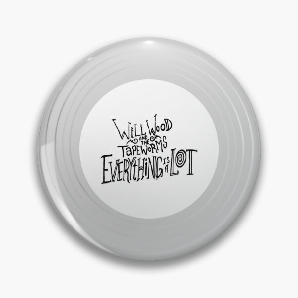 Item preview, Will Wood and the Tapeworms Everything Is a Lot white vinyl designed and sold by clownishcat.