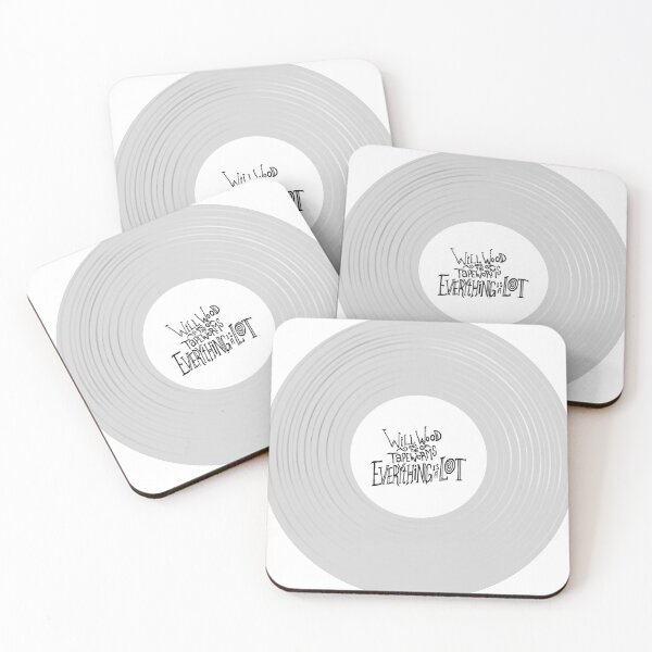 Item preview, Will Wood and the Tapeworms Everything Is a Lot white vinyl designed and sold by clownishcat.