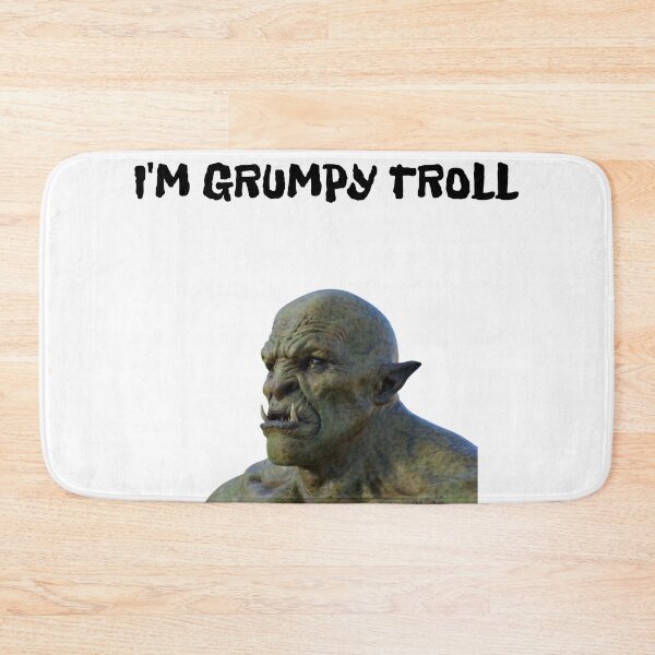 Item preview, I'm grumpy troll classic t-shirt designed and sold by Jutec1.