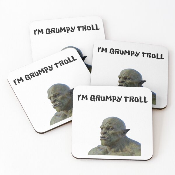 Item preview, I'm grumpy troll classic t-shirt designed and sold by Jutec1.