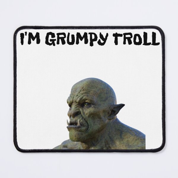 Item preview, I'm grumpy troll classic t-shirt designed and sold by Jutec1.