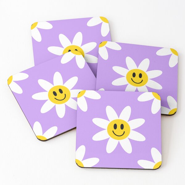 Item preview, Smiling Daisies Lavender Purple designed and sold by Julie Erin Designs.