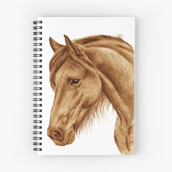 Item preview, Portrait of a Friesian 2 - brown colorized version designed and sold by SylvieG18.