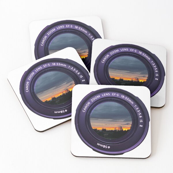 Item preview, Urban sunset through a camera lens designed and sold by DPalinPhotography.