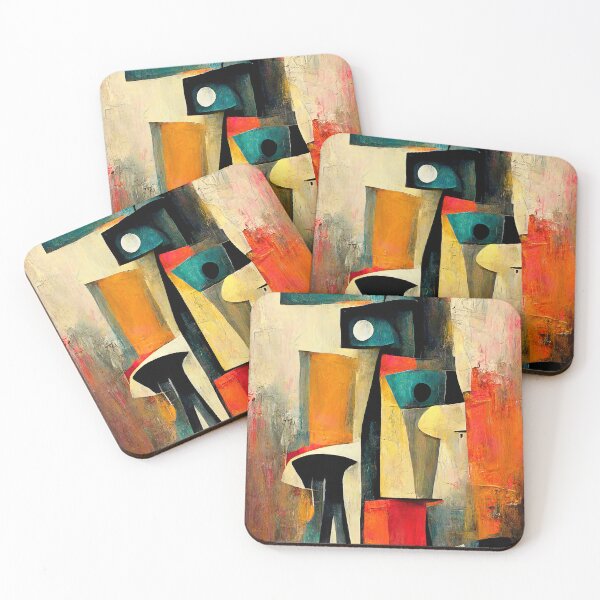 Item preview, Shapes in an abstract form: Number one. designed and sold by Left-Hand-Tree.