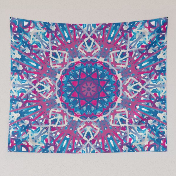 Item preview, Pink, purple,and blue Mandala designed and sold by divinefemme.