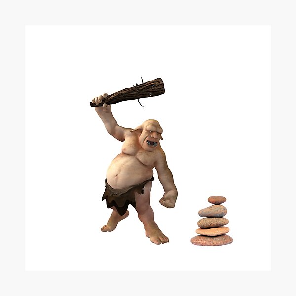 Item preview, Grumpy old troll classic t-shirt designed and sold by Jutec1.
