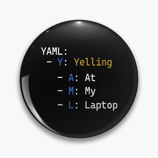 Item preview, YAML Yelling At My Laptop designed and sold by QueendarChanse.