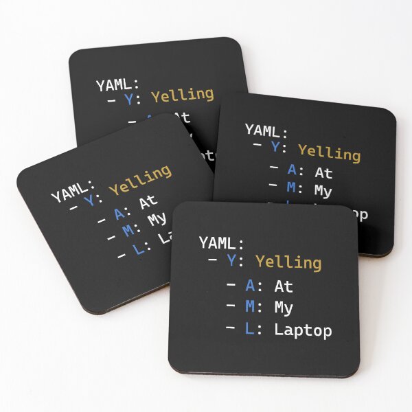 Item preview, YAML Yelling At My Laptop designed and sold by QueendarChanse.