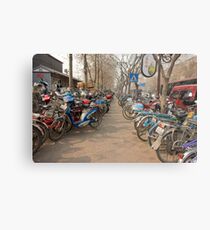 Bicycles Metal Print