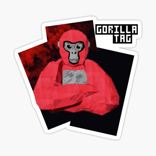 gorilla-tag-pfp-maker-red-gorilla-tag-sticker-for-sale-by-dugarts