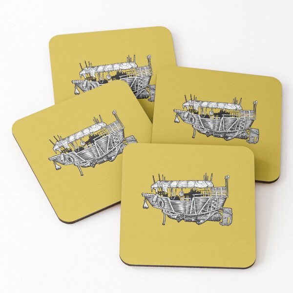 Item preview, Mr Kim’s Noodle Boat designed and sold by Michael Walker-Toye Illustrations.