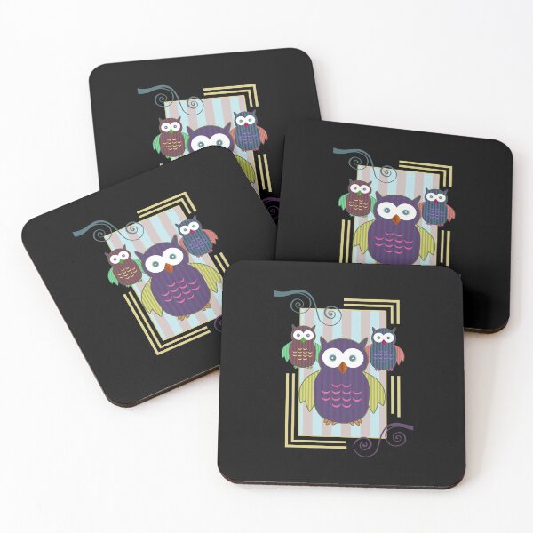 Item preview, Striped Owls 2 designed and sold by Adamzworld.