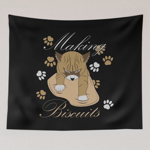 Item preview, Cat Making Biscuits - Cute Cat designed and sold by Demna-S.