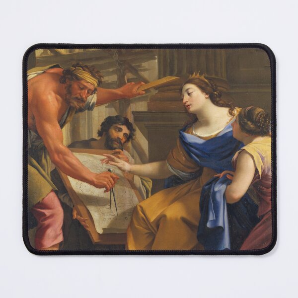 Item preview, Artemisia Building the Mausolaeum | Simon Vouet | 1640 Renaissance Greco-Roman Historic Art designed and sold by CJET.