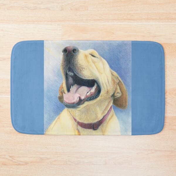 Item preview, Yellow Lab, Labrador Retriever Dog Panting and Smiling - "Pant" designed and sold by Carye VanDerPol Mahoney.