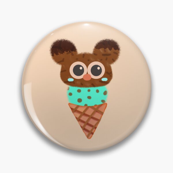 Item preview, Bear Mint Chocolate Chip Ice Cream designed and sold by MILdecals.