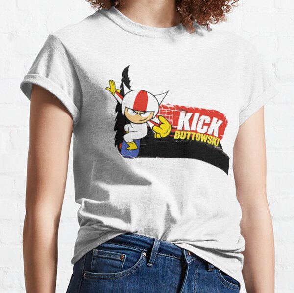 Kick Buttowski Skateboard Suburban Daredevil 80s T Shirt