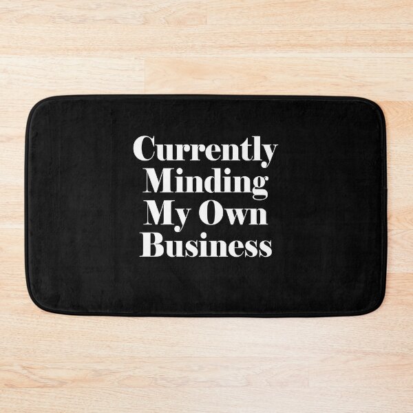 Item preview, Currently minding my own business designed and sold by andygiangore.
