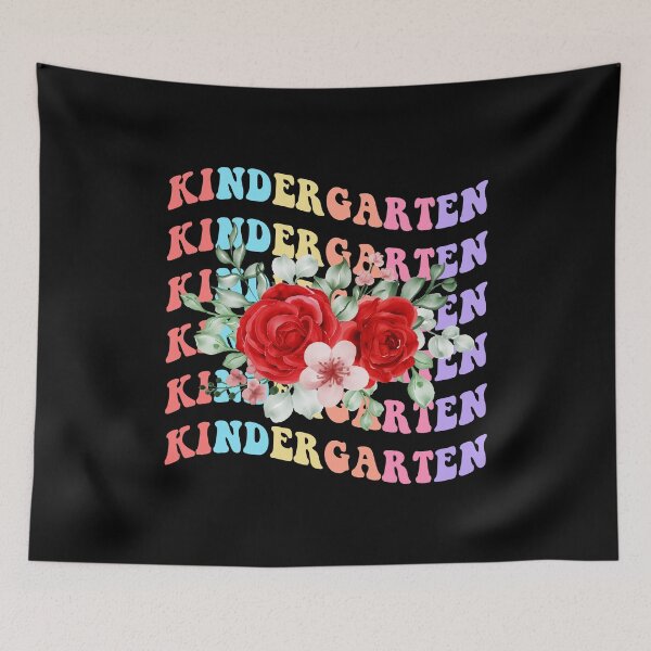 Item preview,  Kindergarten Vibes Face Retro Teachers Back To School designed and sold by myrosetee.