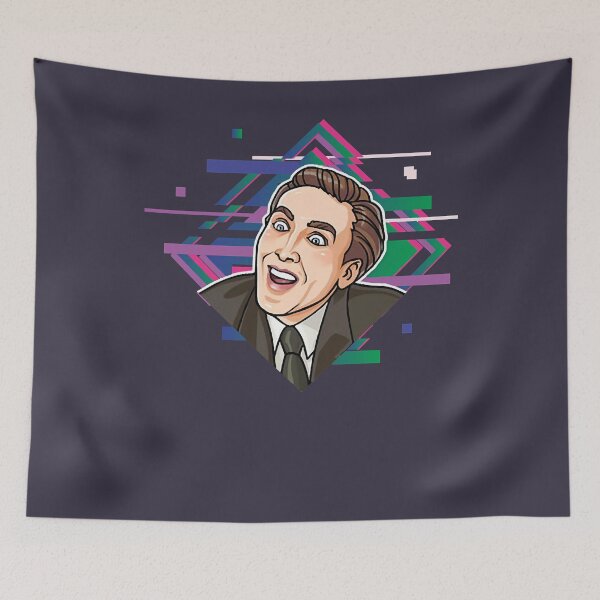 Item preview, Retro Vintage Nicholas Cage Awesome For Music Fan designed and sold by Tina19Shop.