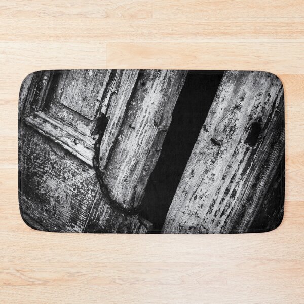 Item preview, Old Greek wooden door in Rethymnon, Crete | Black and White Photography designed and sold by Diana van Neck.
