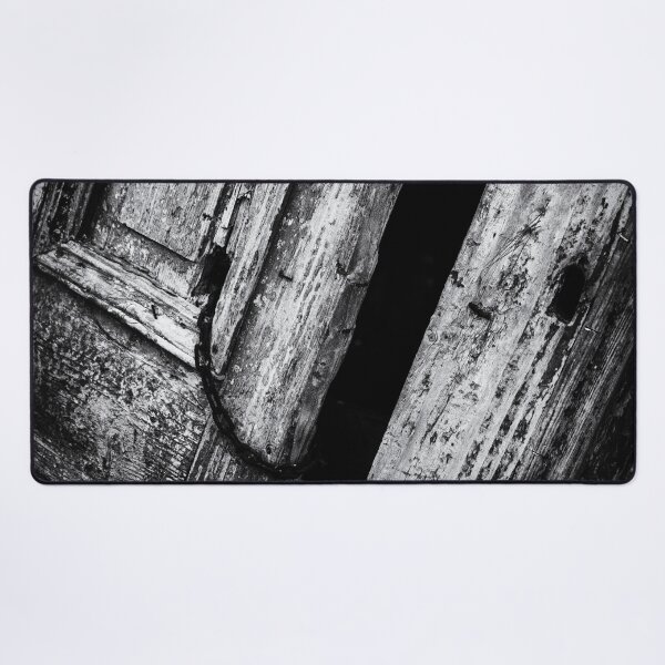 Item preview, Old Greek wooden door in Rethymnon, Crete | Black and White Photography designed and sold by Diana van Neck.