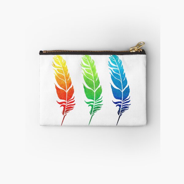 Item preview, Rainbow Feathers designed and sold by zibziby.