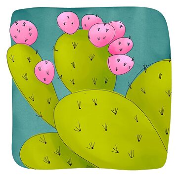 Artwork thumbnail, Prickly Pear Cactus. Opuntia by MaddaMom