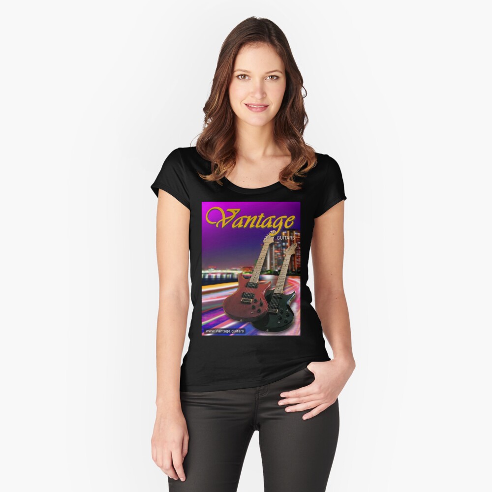 Item preview, Fitted Scoop T-Shirt designed and sold by Regal-Music.