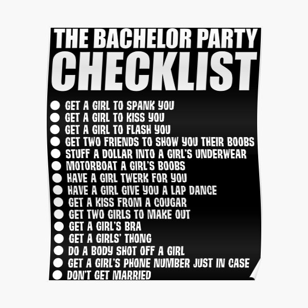 mens-funny-bachelor-party-checklist-groomsmen-poster-for-sale-by