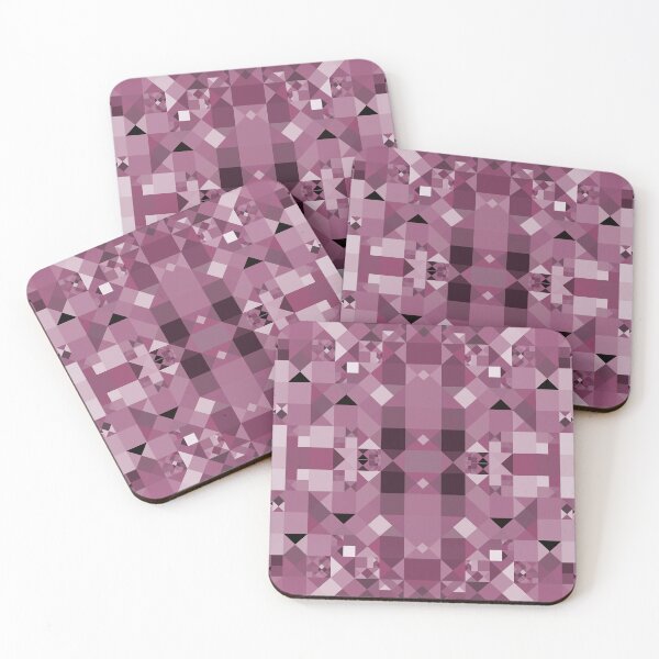 Item preview, Ruby Colored Mosaic designed and sold by Gingezel.