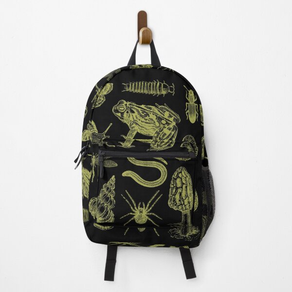 Item preview, Vintage Biology Nature Lover's Collection: Frog, Mushroom, Snail, and Moth Insects in a Science and Natural History Collage designed and sold by MinistryOfFrogs.