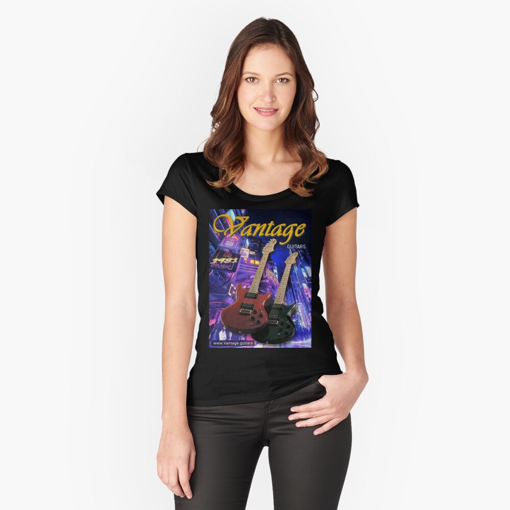 Item preview, Fitted Scoop T-Shirt designed and sold by Regal-Music.