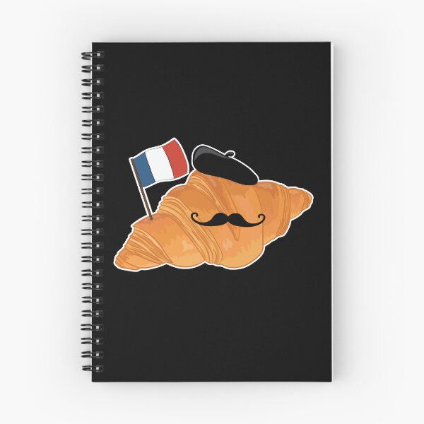 Item preview, Croissant - Funny French Food designed and sold by TheInkElephant.