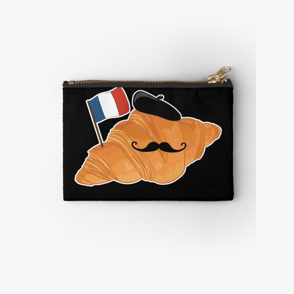 Item preview, Croissant - Funny French Food designed and sold by TheInkElephant.