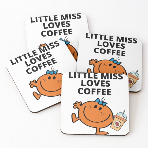 Item preview, Little miss loves coffee designed and sold by Lavannya.