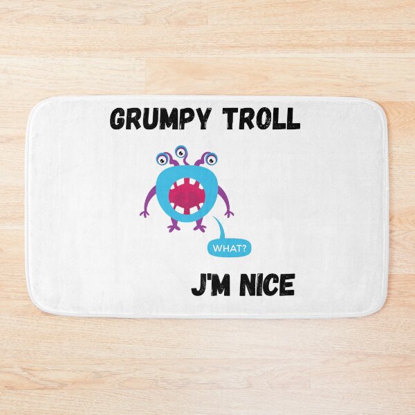Item preview, Grumpy old troll classic t-shirt designed and sold by Jutec1.