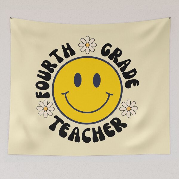 Item preview, Fourth Grade Teacher designed and sold by BronikowskiART.