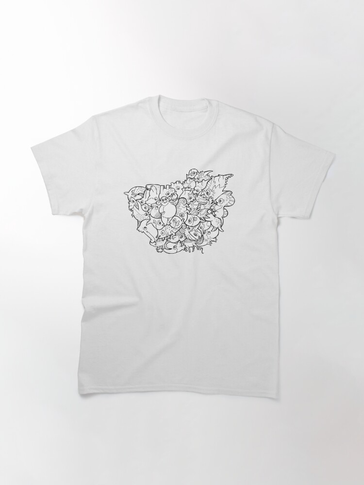 Thumbnail 3 von 7, Classic T-Shirt, Character Puzzle 02 designt und verkauft von katrinmeiller.