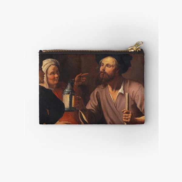 Item preview, Diogenes in Search of an Honest Man | Dutch School | 17th Century Renaissance Philosophy Art designed and sold by CJET.