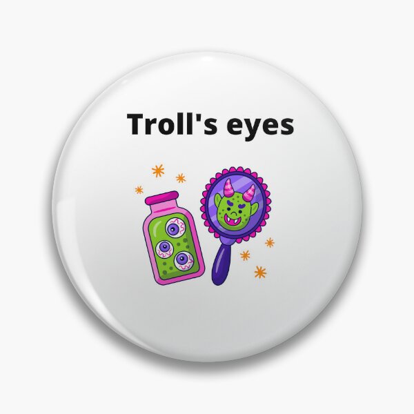 Item preview, Grumpy old troll classic t-shirt, troll's eyes t-shirt, halloween troll t-shirt designed and sold by Jutec1.