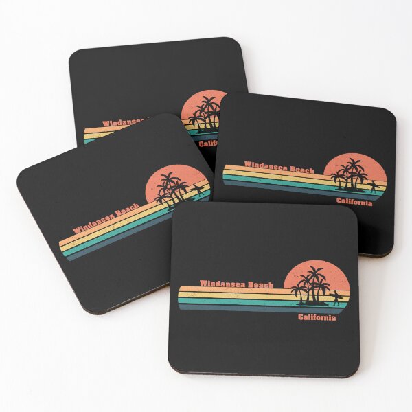 Item preview, California Surfing Windansea Vintage Grunge Texture Sunset designed and sold by RaybenMedia.