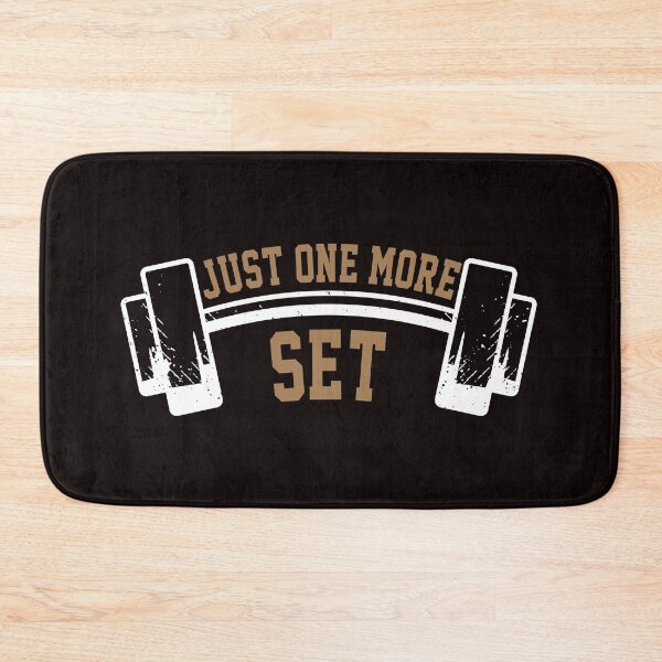 Item preview, Just One More Set Funny Gym Workout Jokes designed and sold by Buyeseoshop.