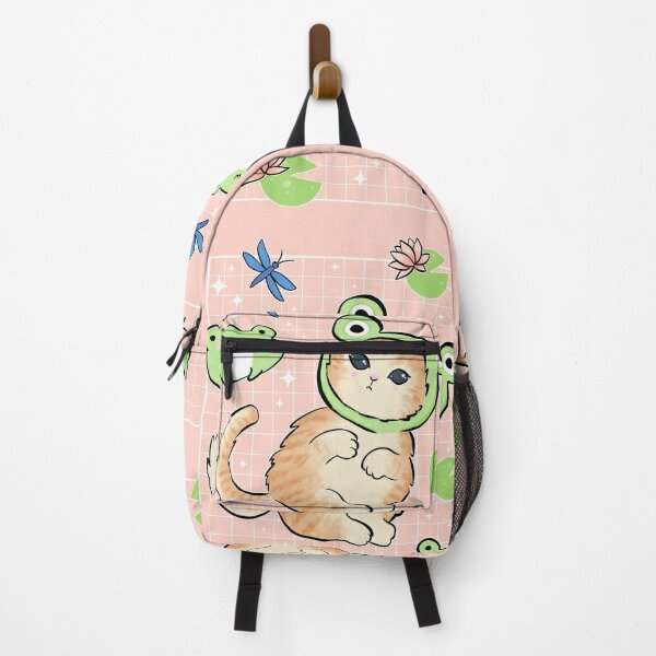 Kawaii Cats Backpack Weirdcore Aesthetic - Aesthetic Shop