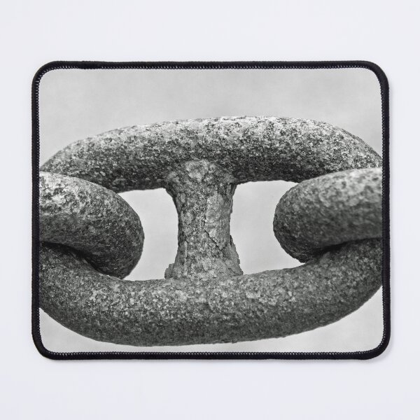Item preview, B&W - Rusty Chain near the Golden Gate Bridge designed and sold by Buckwhite.