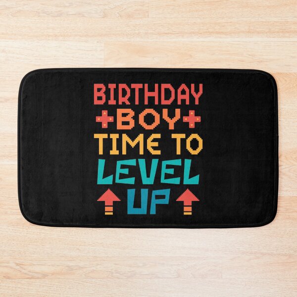 Item preview, Birthday Boy, Time to Level Up. Retro  designed and sold by ACC .